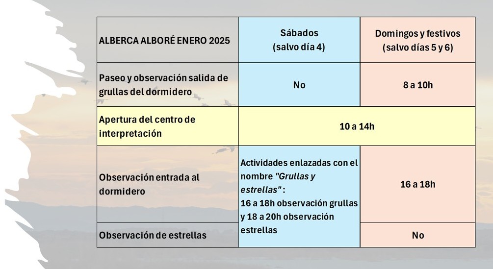 Alboré enero 25