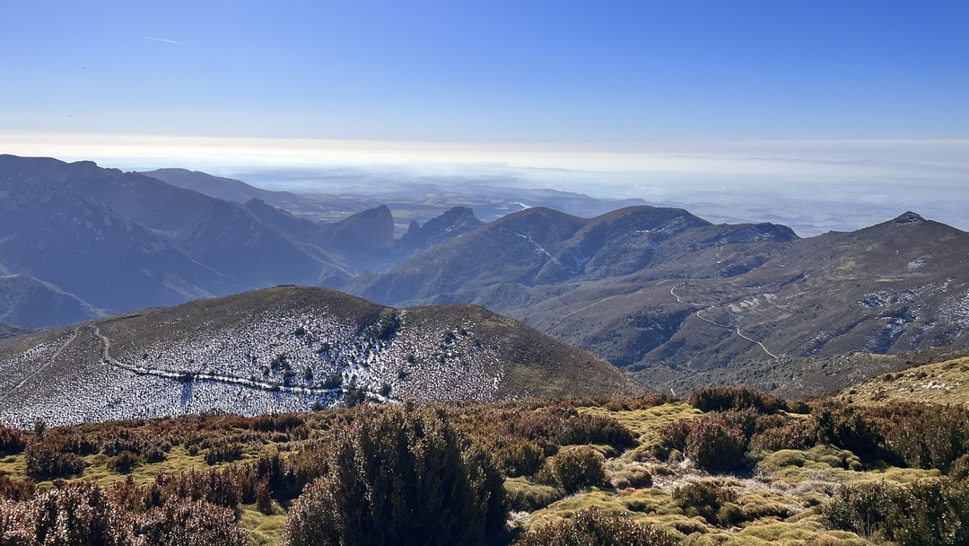6 vista del Salto de Roldán desde la cima.Pico del Aguila Turismo Hoya de Huesca
