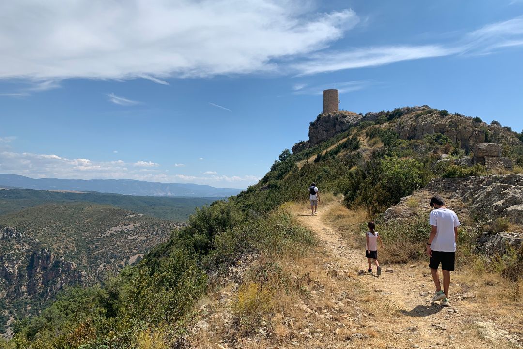 Llegando a la Atalaya