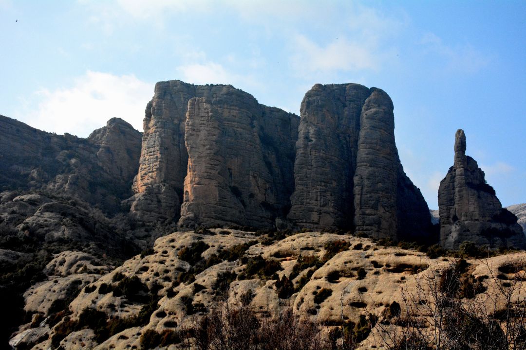 Vista desde ruta en Vadiello