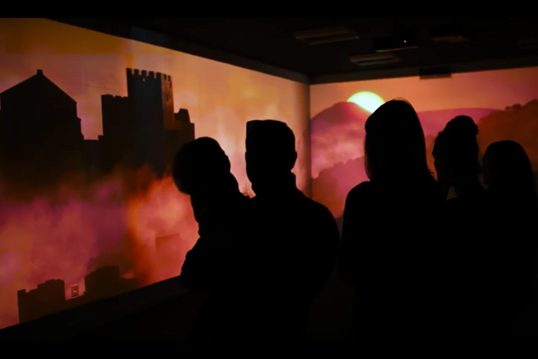 Proyeccion Castillo de Loarre