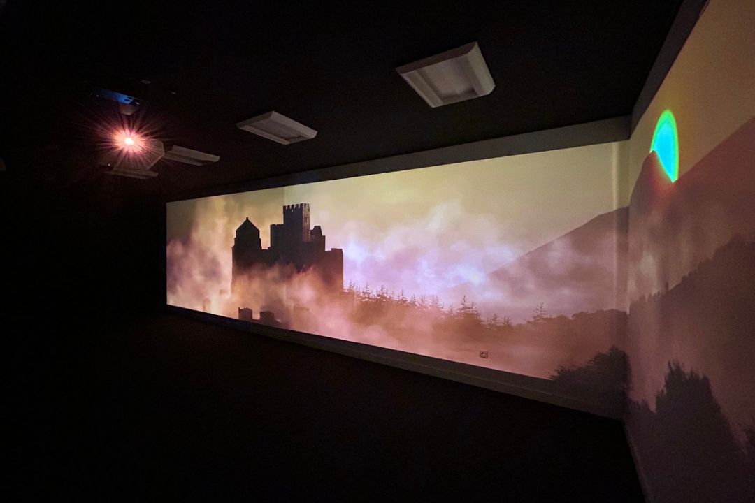 Proyeccion Castillo de Loarre