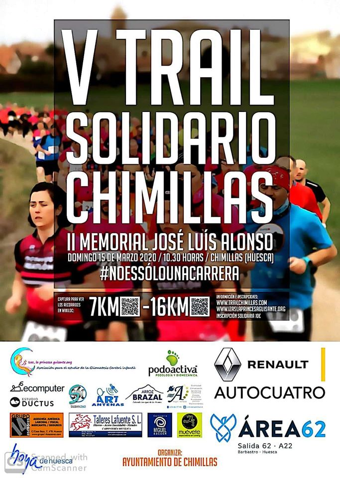 Trail solidario Chimillas