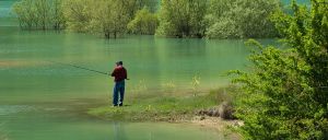 Pesca en el Embalse de Arguis