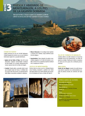 3. Huesca y Abadiado de Montearagón